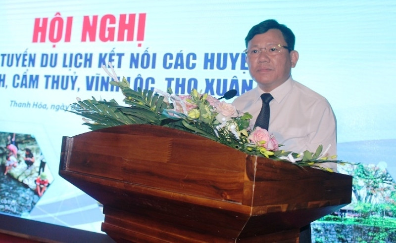 Phó Chủ tịch Thường trực UBND tỉnh Thanh Hóa Nguyễn Văn Thi phát biểu tại buổi lễ. (Ảnh: HA) Phó Chủ tịch Thường trực UBND tỉnh Thanh Hóa Nguyễn Văn Thi phát biểu tại buổi lễ. (Ảnh: HA)