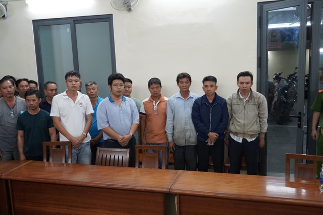 Công an TPHCM tiếp tục khởi tố thêm 63 người liên quan. (Ảnh: Công an TPHCM) Công an TPHCM tiếp tục khởi tố thêm 63 người liên quan. (Ảnh: Công an TPHCM)