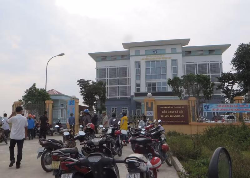 Trụ sở cơ quan Bảo hiểm xã hội huyện Quỳnh Lưu, Nghệ An