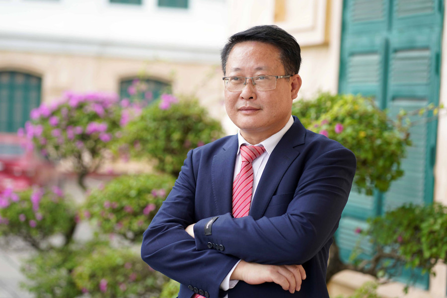 TS Giang Trung Khoa - Trưởng Ban Công tác chính trị và Công tác sinh viên, Học viện Nông nghiệp Việt Nam.