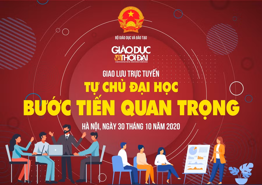 Giao lưu trực tuyến: Tự chủ Đại học - Bước tiến quan trọng ảnh 1