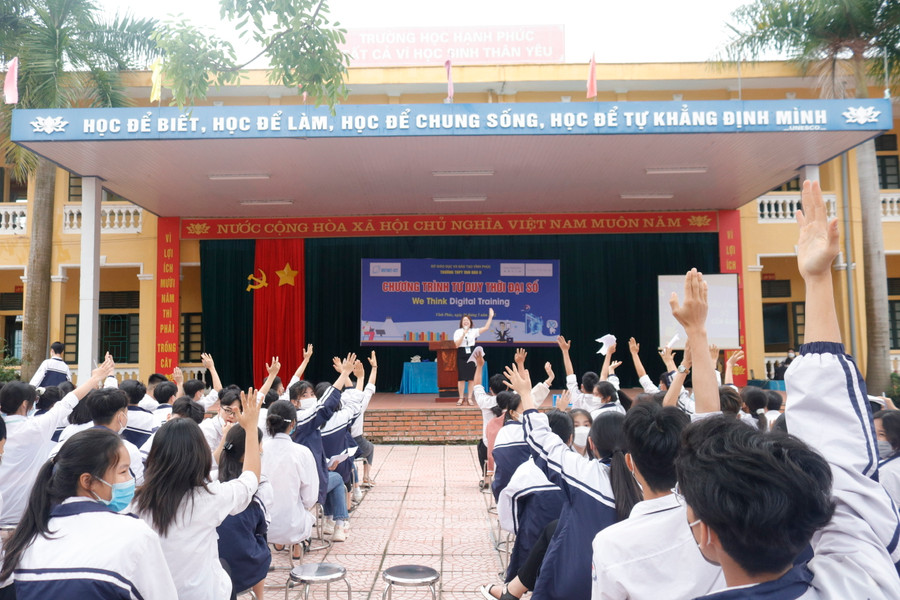 Hoạt động ngoại khóa tại Trường THPT Tam Đảo 2. Ảnh tư liệu