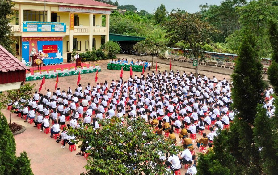 Hoạt động hướng nghiệp cho học sinh tại Trường THCS Tiên Phú được tổ chức đa dạng và hiệu quả