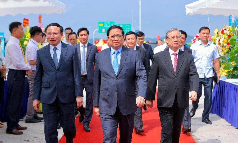 Thủ tướng Chính phủ Phạm Minh Chính dự Lễ khánh thành.