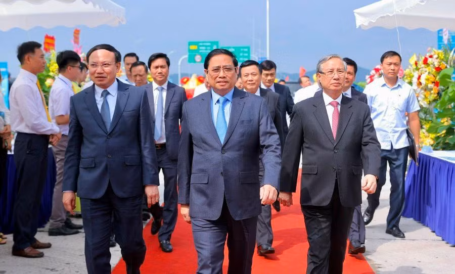 Thủ tướng Chính phủ Phạm Minh Chính dự Lễ khánh thành.