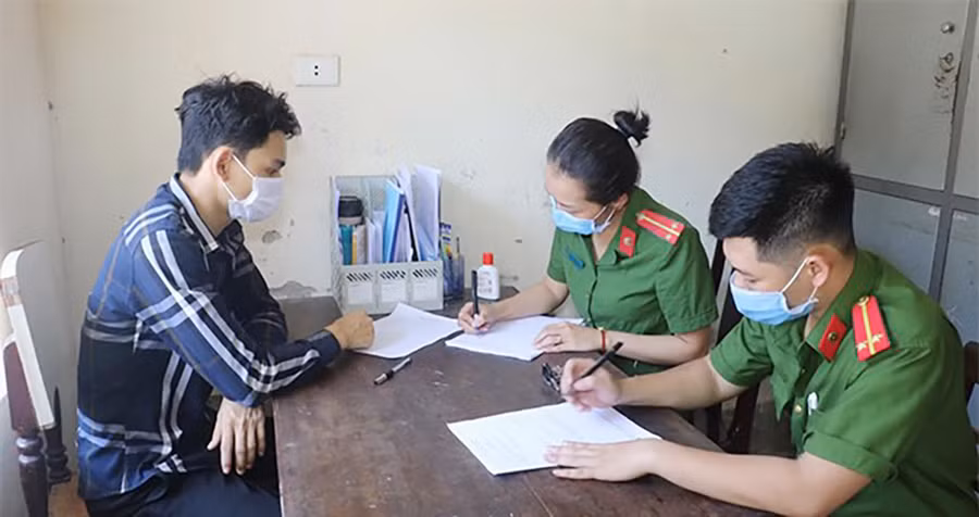 Thái Văn Lý tại cơ quan điều tra