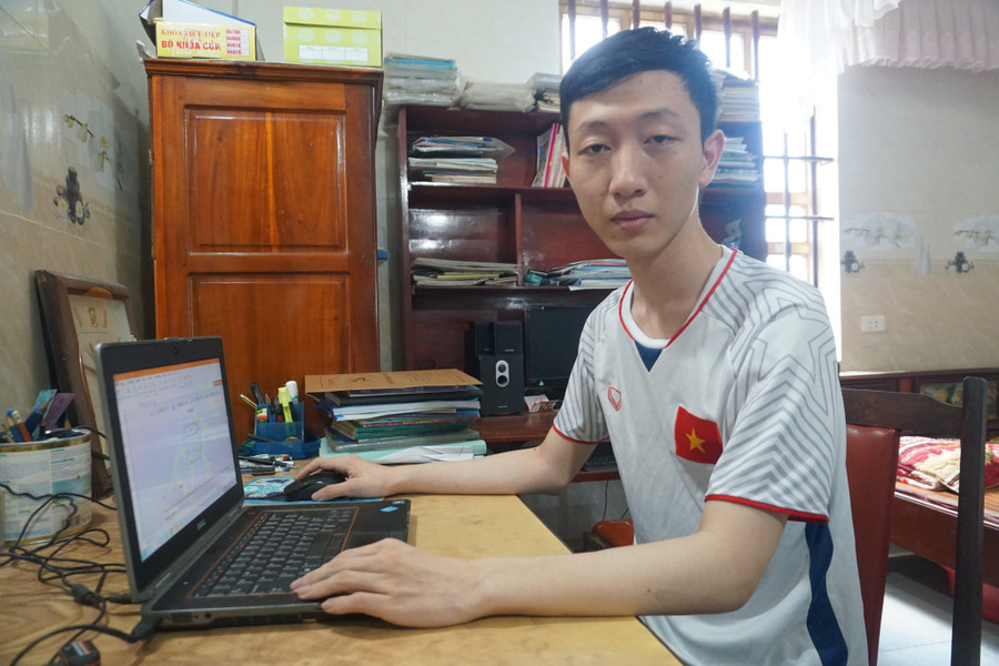 Nguyễn Đức Thắng mơ ước trở thành lập trình viên.