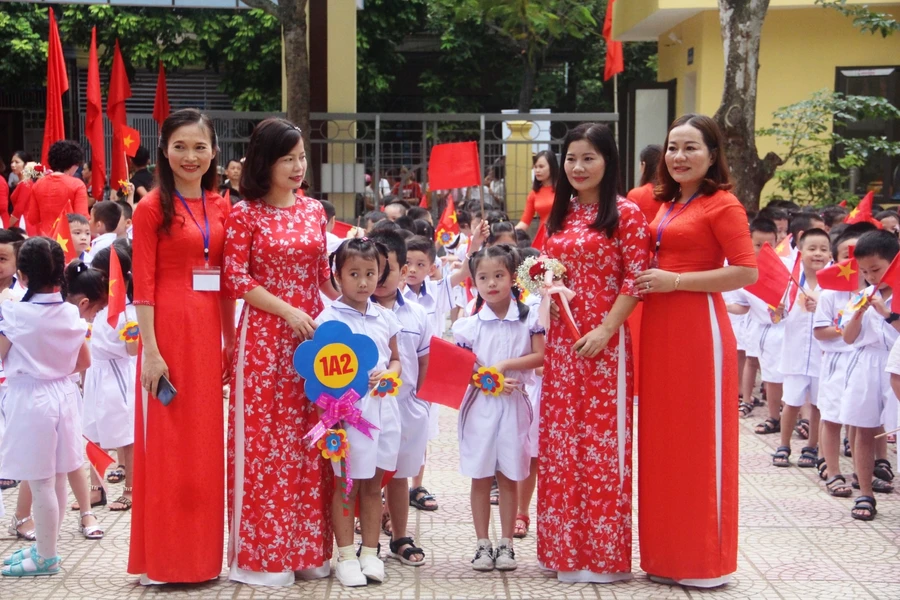 Học sinh Thanh Hoá sẽ tựu trường vào ngày 1/9 (Ảnh minh họa chụp trước thời gian bùng phát dịch Covid-19).