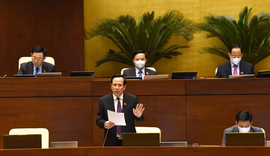 Bộ trưởng Đào Ngọc Dung. Ảnh: Quang Khánh