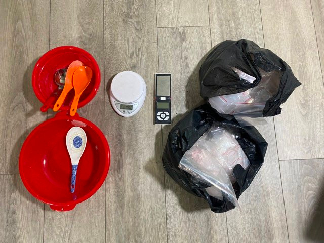 Tang vật thu giữ được của các vụ án. (Ảnh: Công an TPHCM)