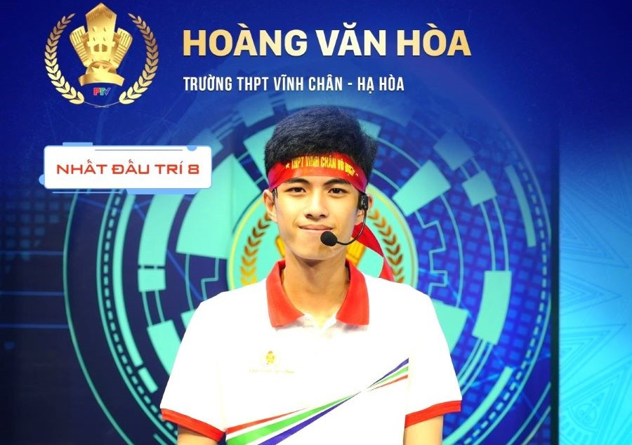 Em Hoàng Văn Hoà - Học sinh lớp 12A1, Trường THPT Vĩnh Chân, huyện Hạ Hòa Em Hoàng Văn Hoà - Học sinh lớp 12A1, Trường THPT Vĩnh Chân, huyện Hạ Hòa