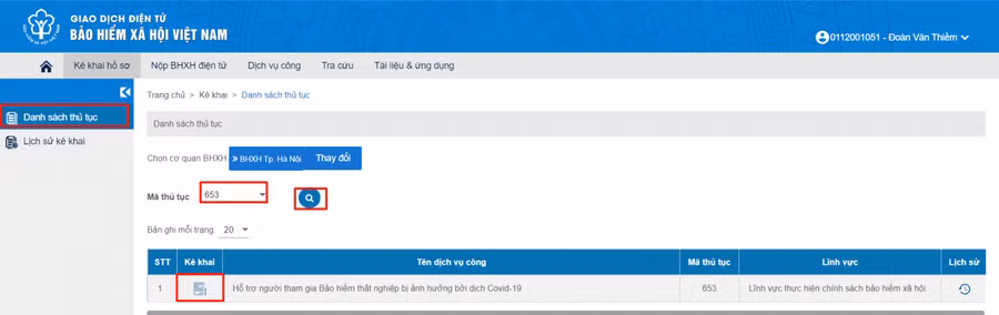 Hướng dẫn đăng ký trực tuyến nhận hỗ trợ từ Quỹ bảo hiểm thất nghiệp ảnh 4