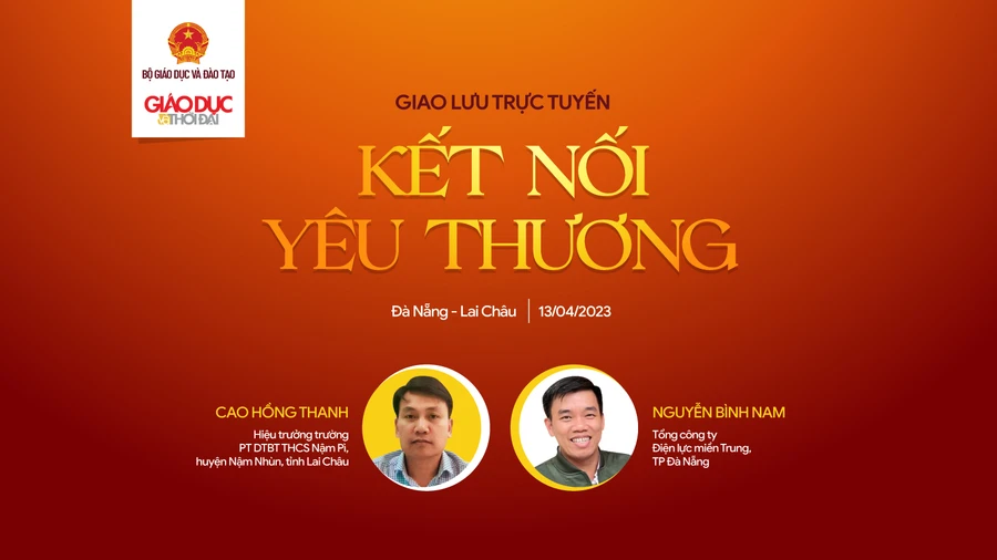 Giao lưu trực tuyến 'Kết nối yêu thương'