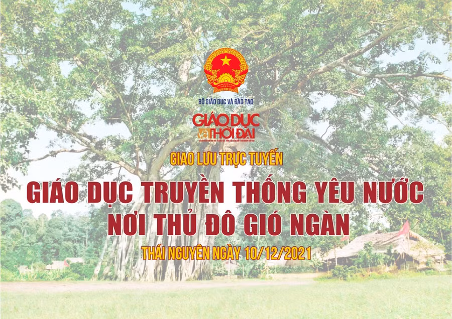 Giao lưu trực tuyến “Giáo dục truyền thống yêu nước nơi Thủ đô gió ngàn”