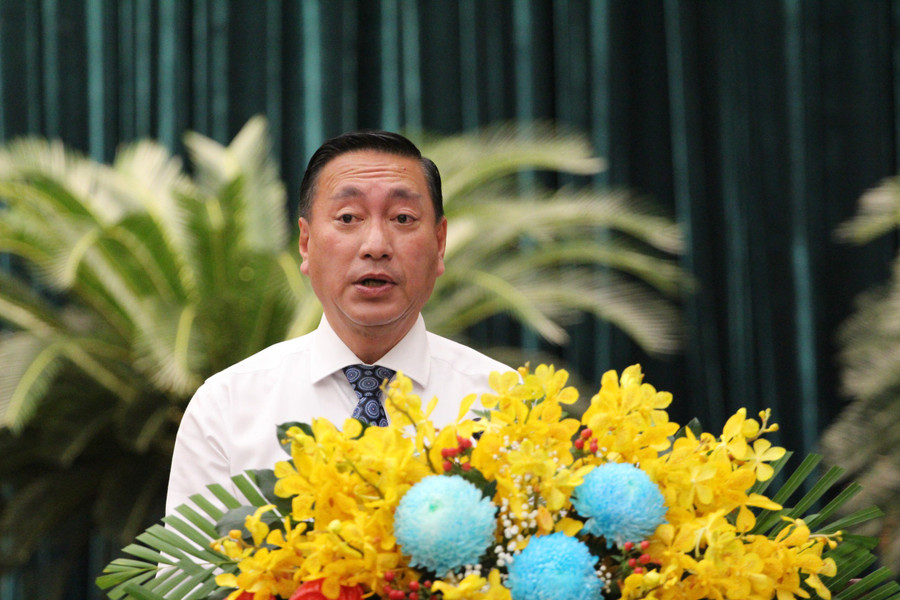 Ông Phạm Thành Kiên, tân Phó Chủ tịch HĐND TPHCM. (Ảnh: Thành Nhân)