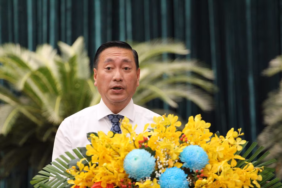 Ông Phạm Thành Kiên, tân Phó Chủ tịch HĐND TPHCM. (Ảnh: Thành Nhân)