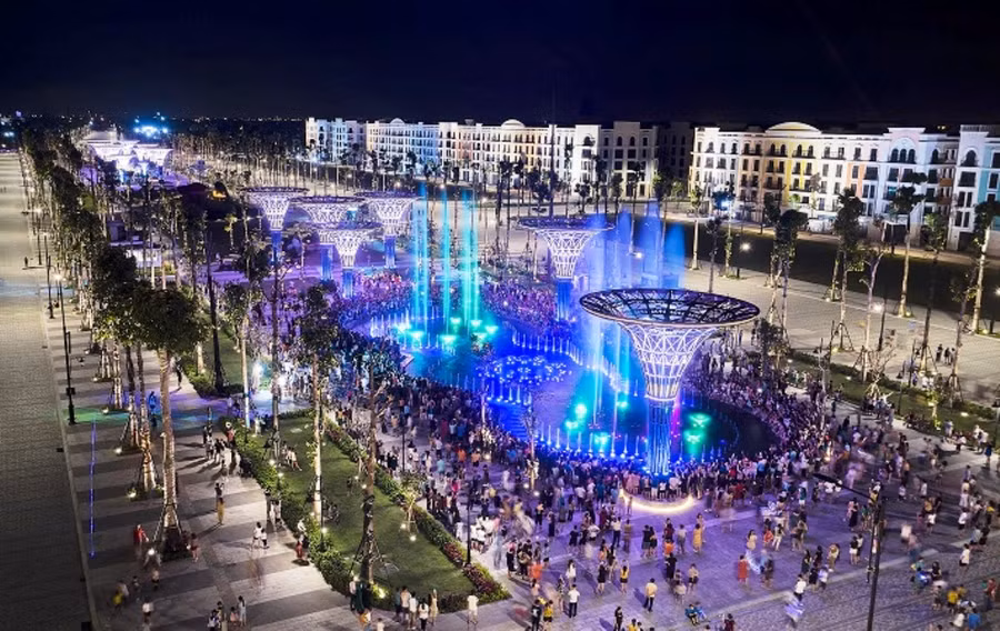 Quảng trường biển và trục cảnh quan lễ hội ở Sầm Sơn hứa hẹn hút du khách vào mùa hè này. (Ảnh: TL)