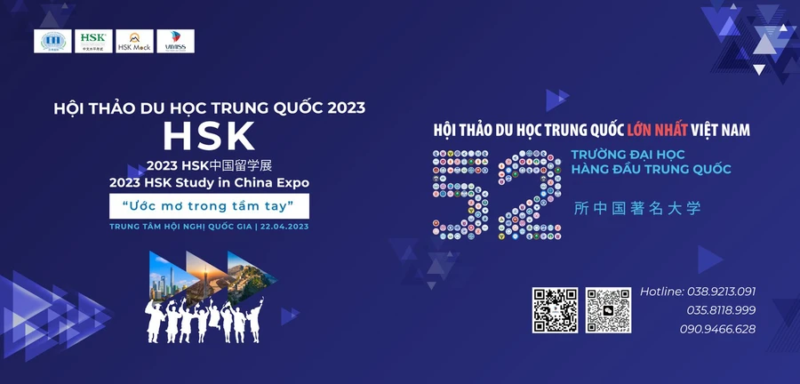 Hội thảo du học Trung Quốc 2023 'Ước mơ trong tầm tay' 