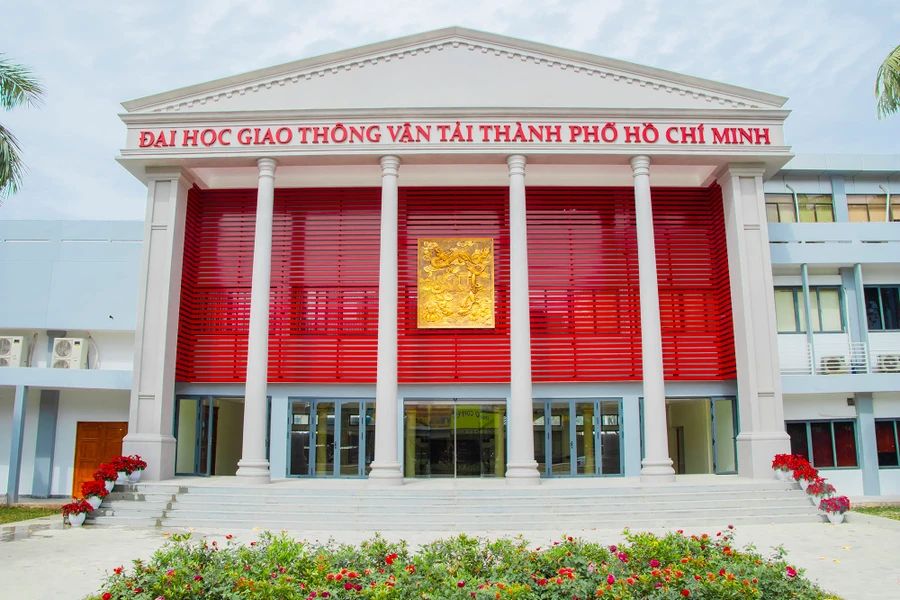 Trường ĐH Giao thông Vận tải TPHCM. Ảnh: UT