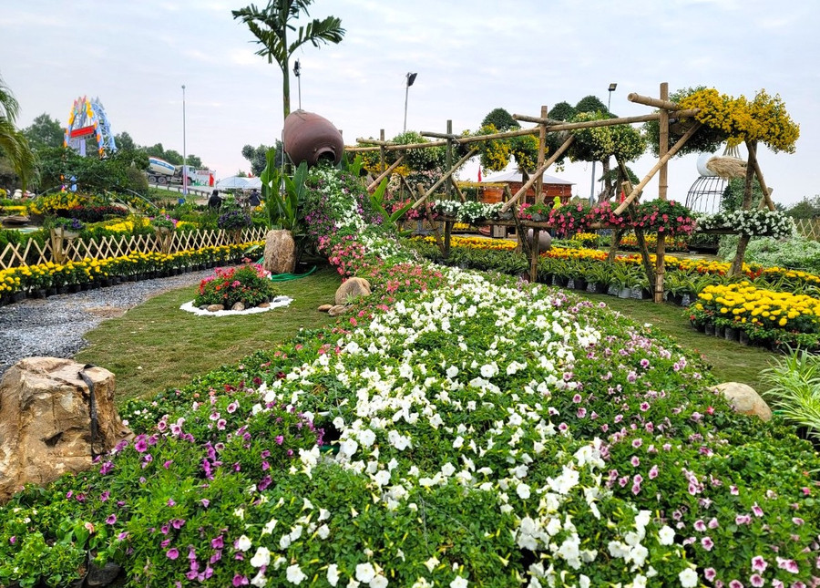 Trải nghiệm, ngắm nhìn không gian hoa rực rỡ sắc màu với nhiều tiểu cảnh độc đáo, mới lạ và giao lưu học hỏi kinh nghiệm từ những người trồng hoa có thâm niên và tay nghề.