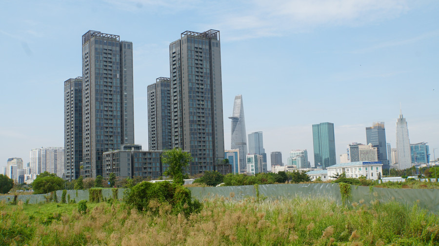 Một góc trung tâm TPHCM. (Ảnh: Lê Nam) Một góc trung tâm TPHCM. (Ảnh: Lê Nam)