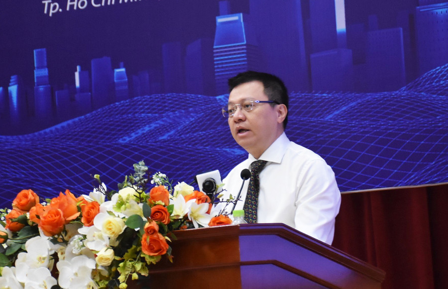 Ông Lê Quốc Minh phát biểu tại hội nghị. (Ảnh: Mạnh Tùng) Ông Lê Quốc Minh phát biểu tại hội nghị. (Ảnh: Mạnh Tùng)