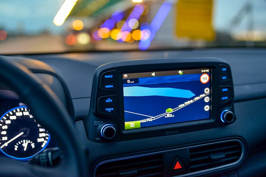 Màn hình 8 inch cỡ lớn đa chức năng