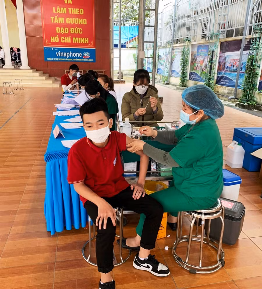Tỉnh Tuyên Quang sẽ bao phủ vắc xin cho trên 90% số trẻ em từ 12 đến 18 tuổi.