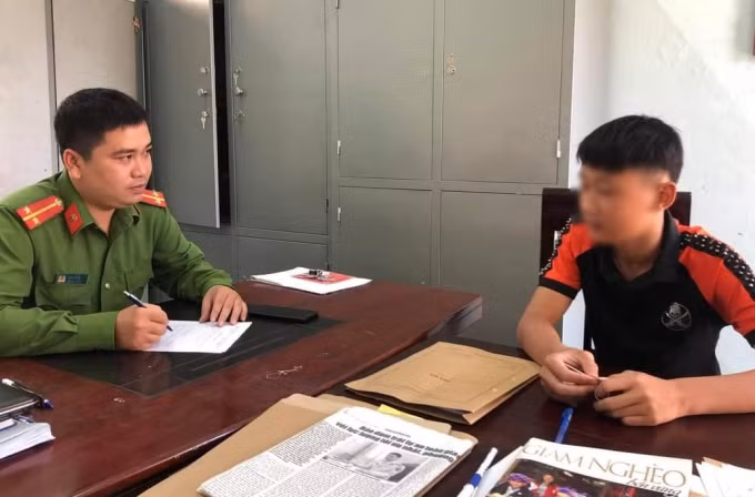 Nguyễn Ngọc T. bị cơ quan chức năng triệu tập đến làm việc.