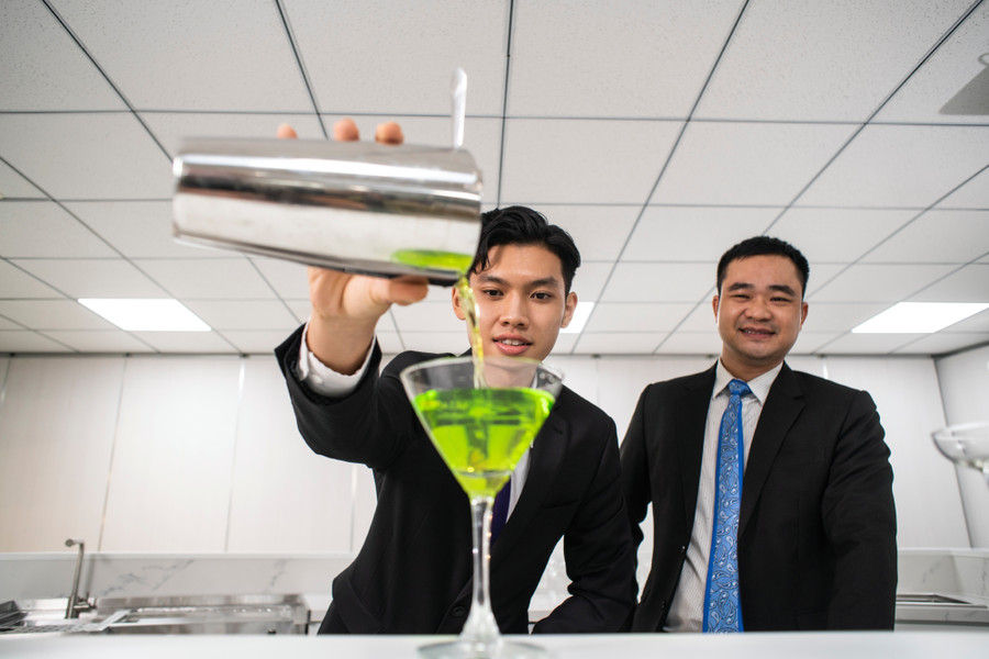 Sinh viên Trường ĐH Văn Lang. Ảnh: VLU