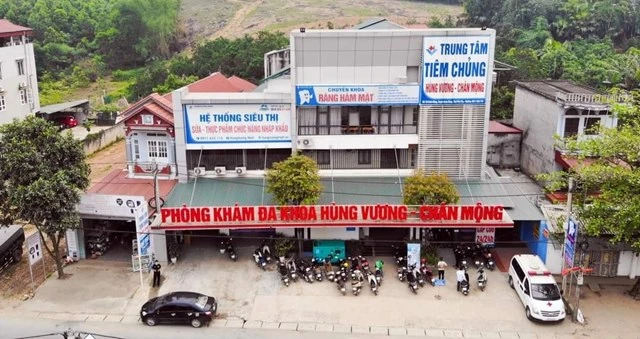 Phòng khám nơi xảy ra vụ việc