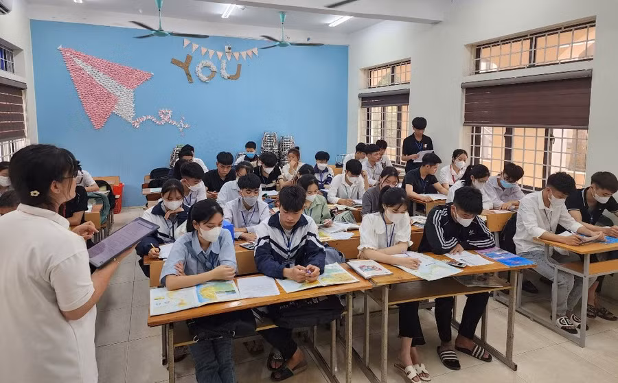 Các Trung tâm GDNN-GDTX ở Vĩnh Phúc đang tích cực nâng cao tính chủ động của học sinh trong ôn tập thi tốt nghiệp