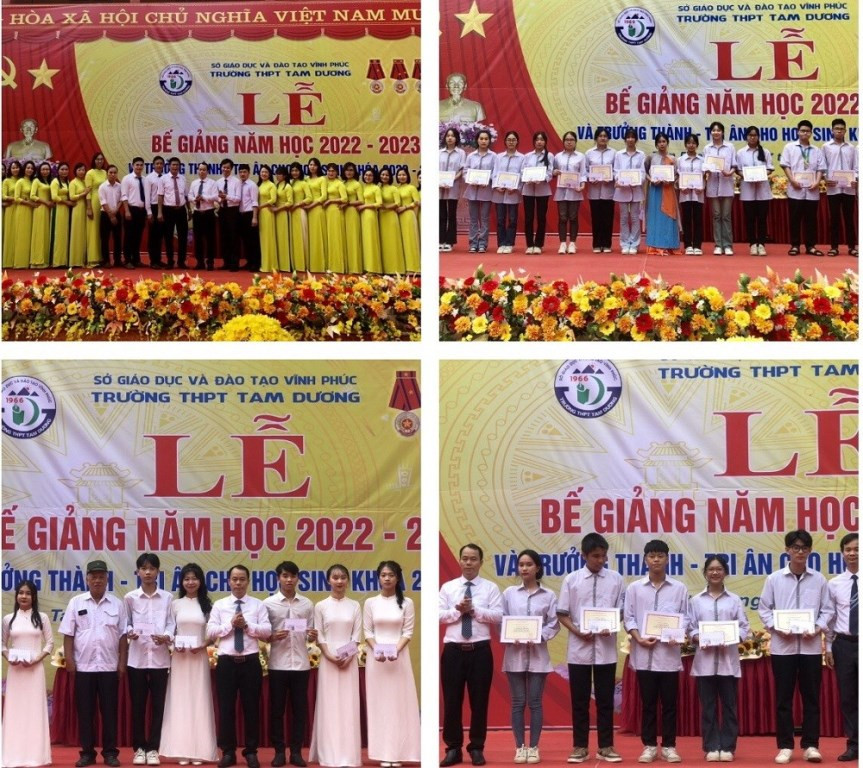 Khen thưởng giáo viên và học sinh có thành tích xuất sắc trong năm học 2022-2023