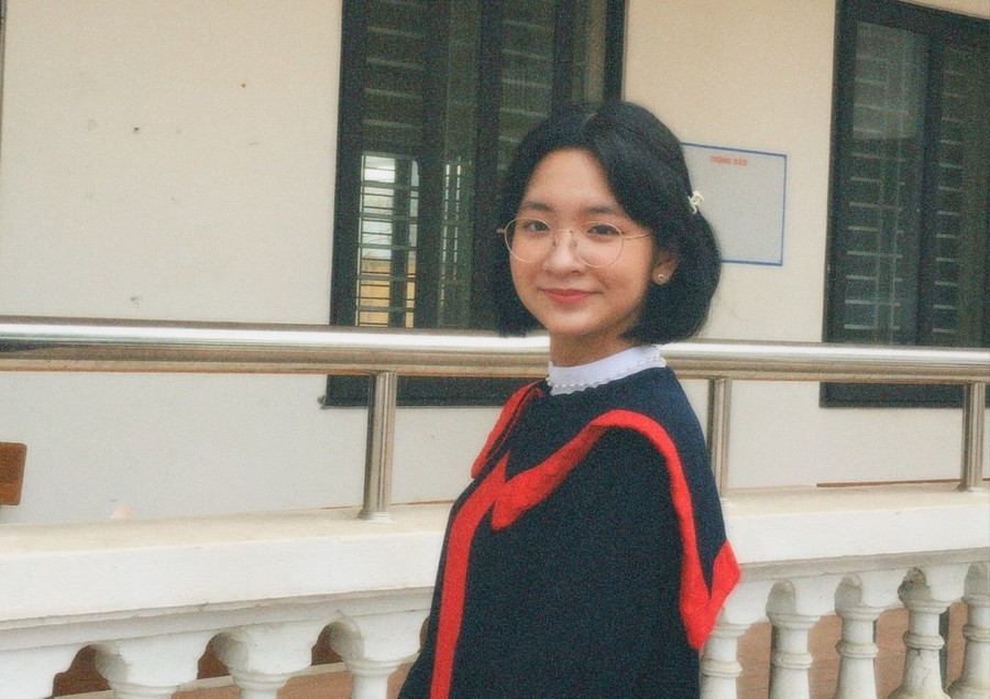 Em Trần Khánh Chi học sinh Trường THCS Lý Tự Trọng