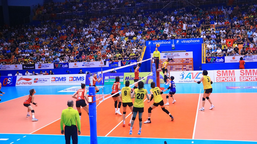 Trận đấu diễn ra kịch tính với 5 Set đấu