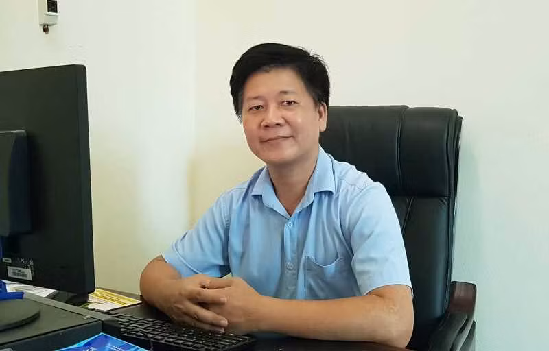 Ông Bùi Minh Tuân – Phó Phòng GD&amp;ĐT huyện Tam Đảo - cho biết năm nay, do ảnh hưởng của dịch Covid-19 nên việc tập huấn SGK mới cho giáo viên chỉ được thực hiện thông qua hình thức trực tuyến.