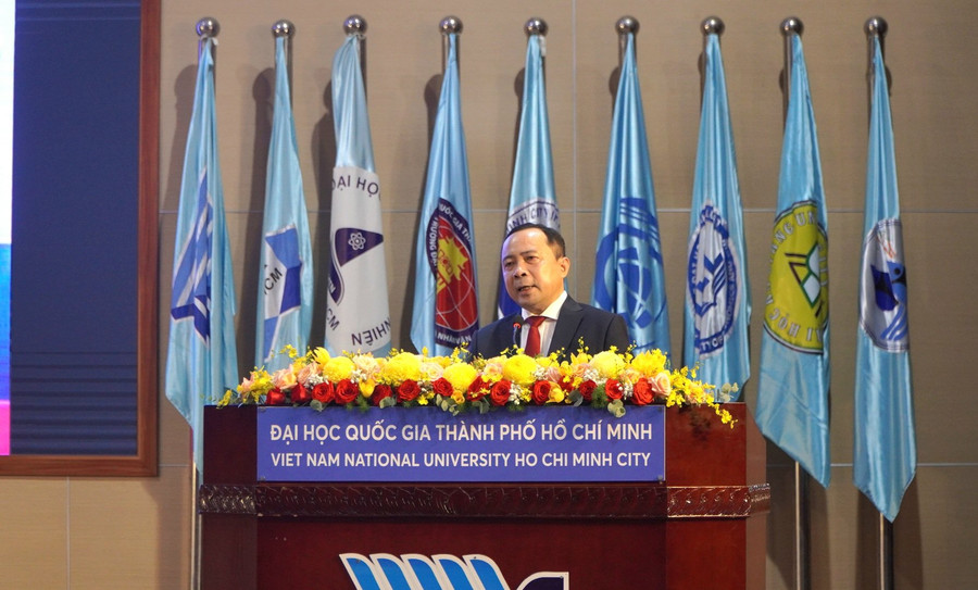 PGS TS Vũ Hải Quân, Giám đốc Đại học Quốc gia TPHCM. Ảnh: Mạnh Tùng PGS TS Vũ Hải Quân, Giám đốc Đại học Quốc gia TPHCM. Ảnh: Mạnh Tùng