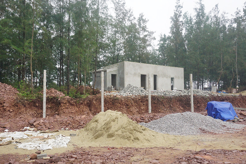 Công trình xây dựng trái phép trên diện tích rừng phòng hộ sẽ bị dỡ bỏ