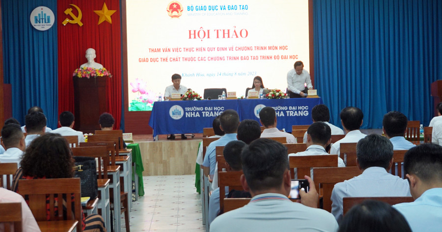 Toàn cảnh Hội thảo diễn ra vào chiều ngày 14/8. Ảnh: Mạnh Tùng