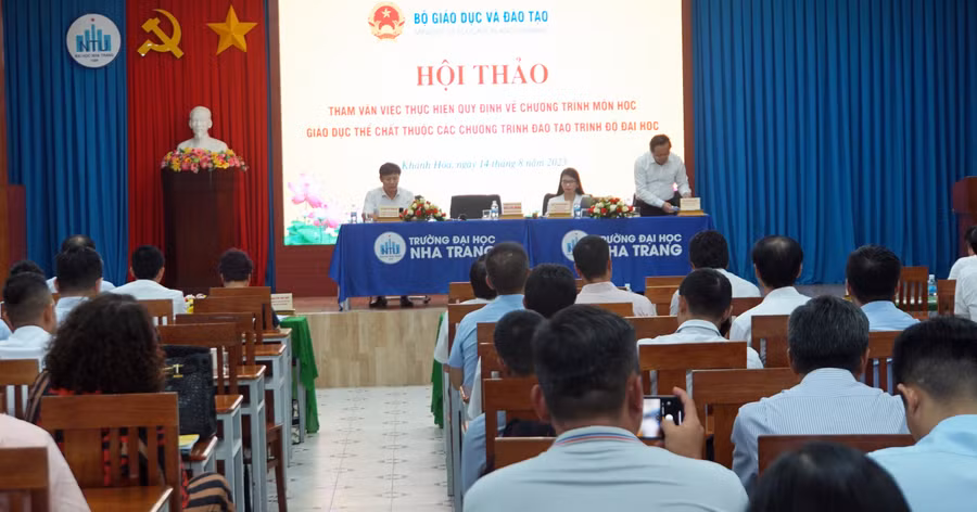 Toàn cảnh Hội thảo diễn ra vào chiều ngày 14/8. Ảnh: Mạnh Tùng