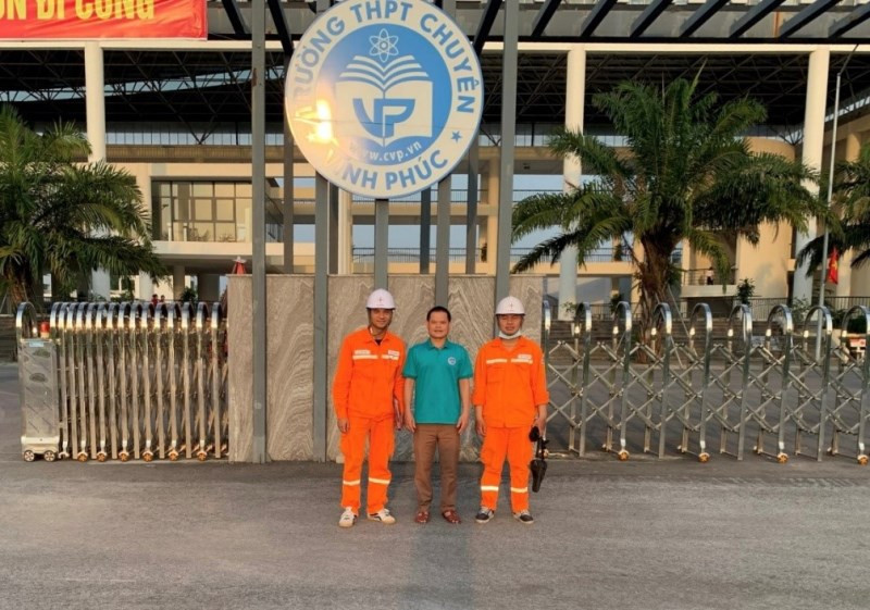 PC Vĩnh Phúc bố trí lực lượng ứng trực tại các điểm thi