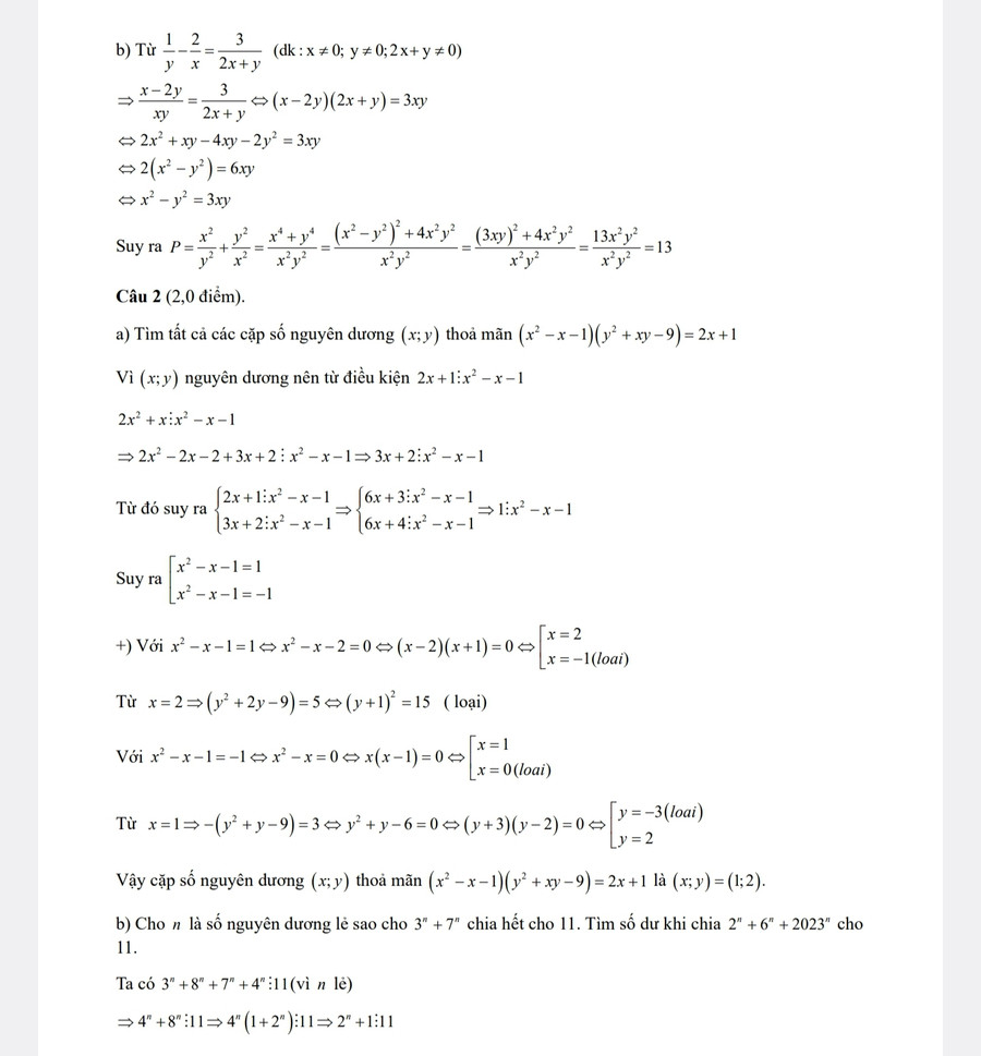 Gợi ý đáp án trang 2