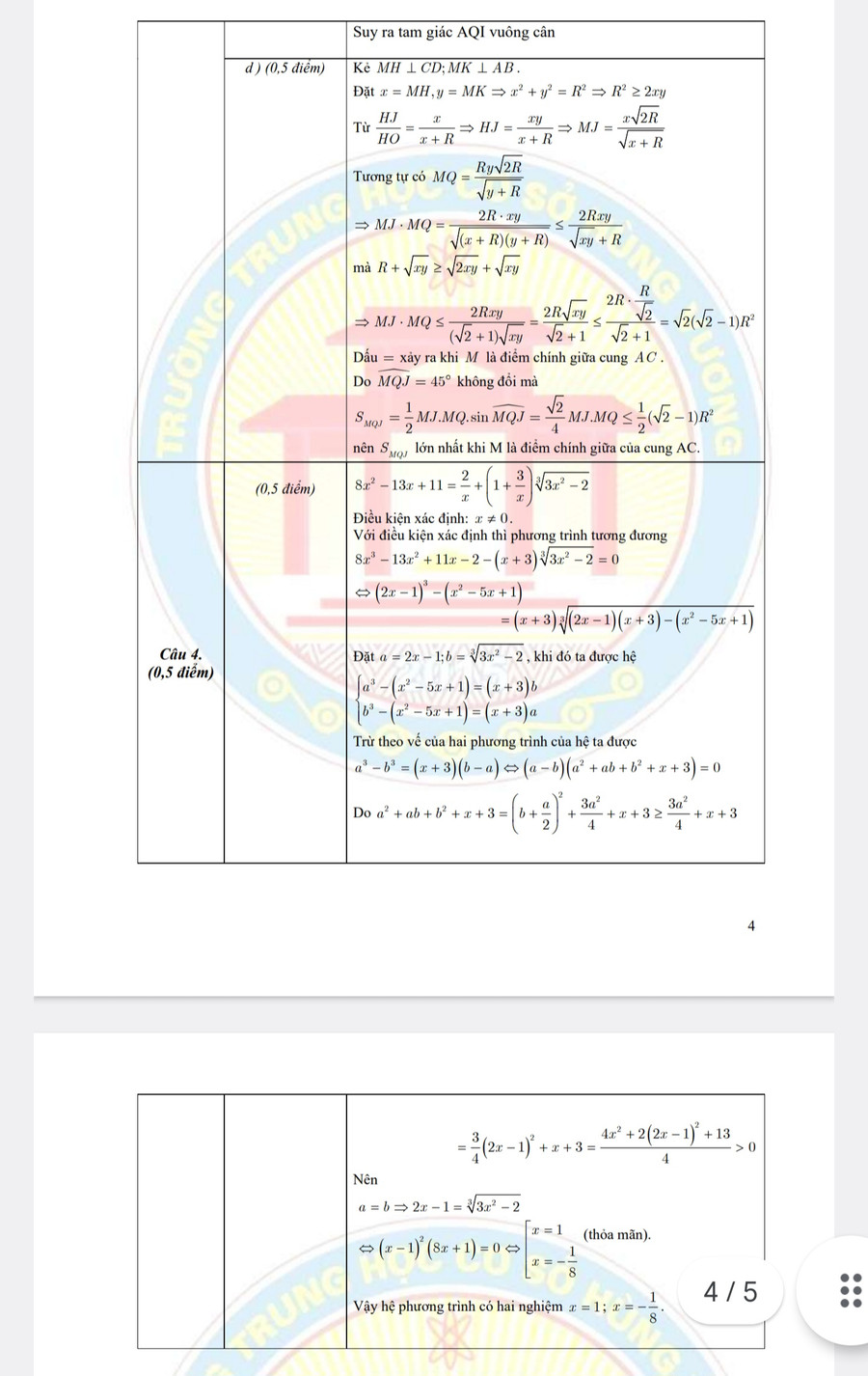 Gợi ý đáp án trang 4