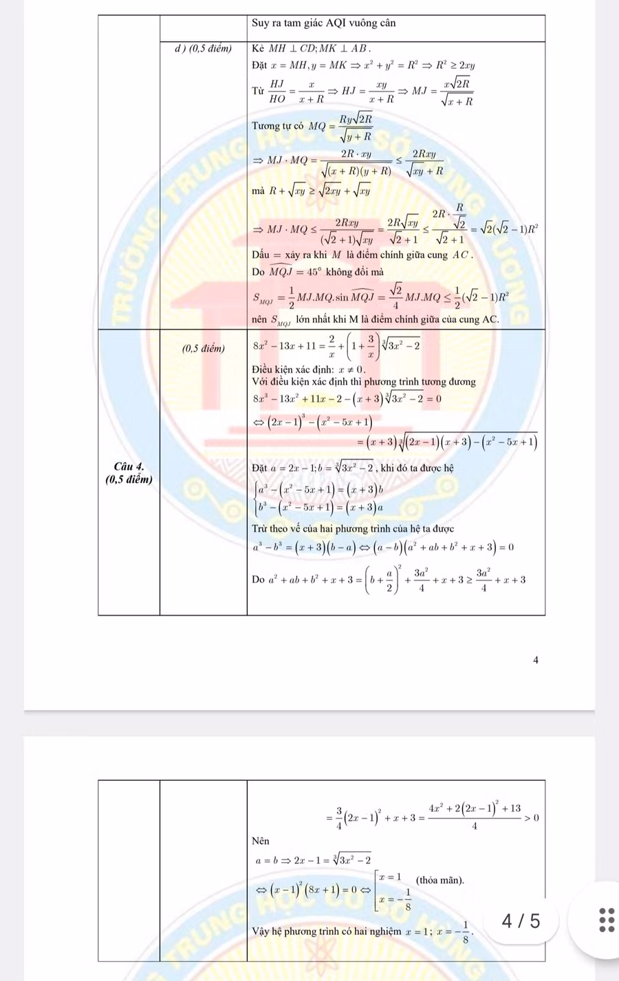 Gợi ý đáp án trang 4