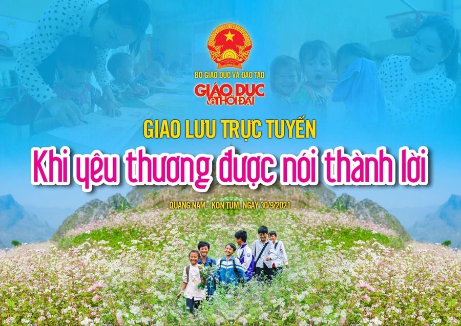 Giao lưu trực tuyến “Khi yêu thương được nói thành lời”