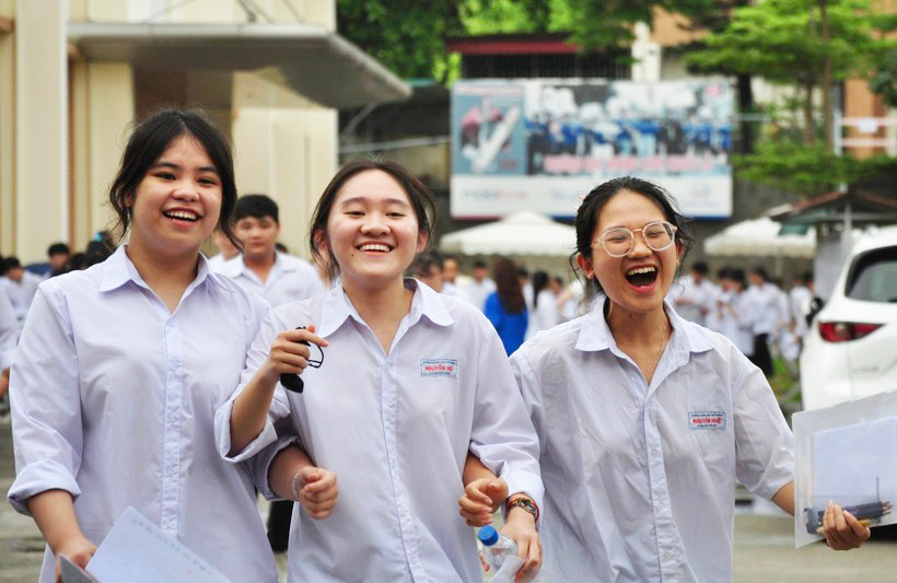 Học sinh Trường chuyên Nguyễn Tất Thành (Yên Bái).