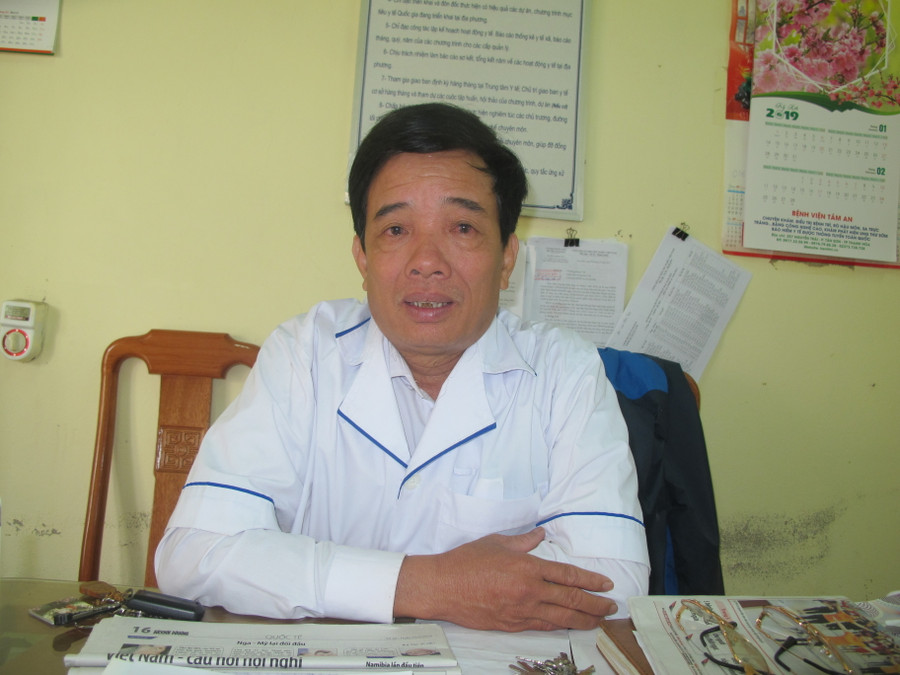 Ông Lưu Đình Toàn, Trưởng trạm y tế Xuân Lâm (huyện Nam Đàn, Nghệ An)