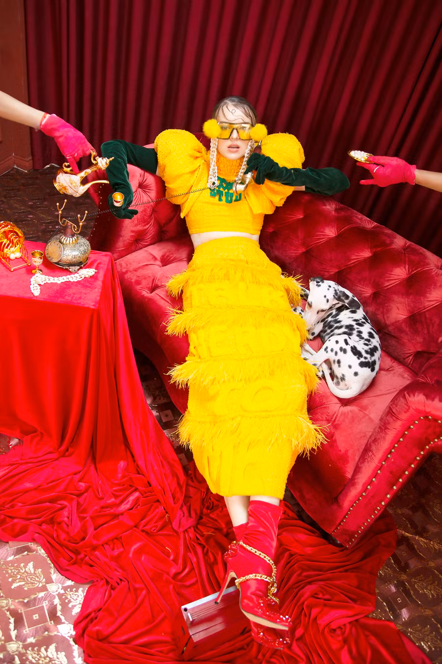 Mẫu thiết kế trong BST “Nerdy Level Up” của NTK Nguyễn Thùy Trâm.