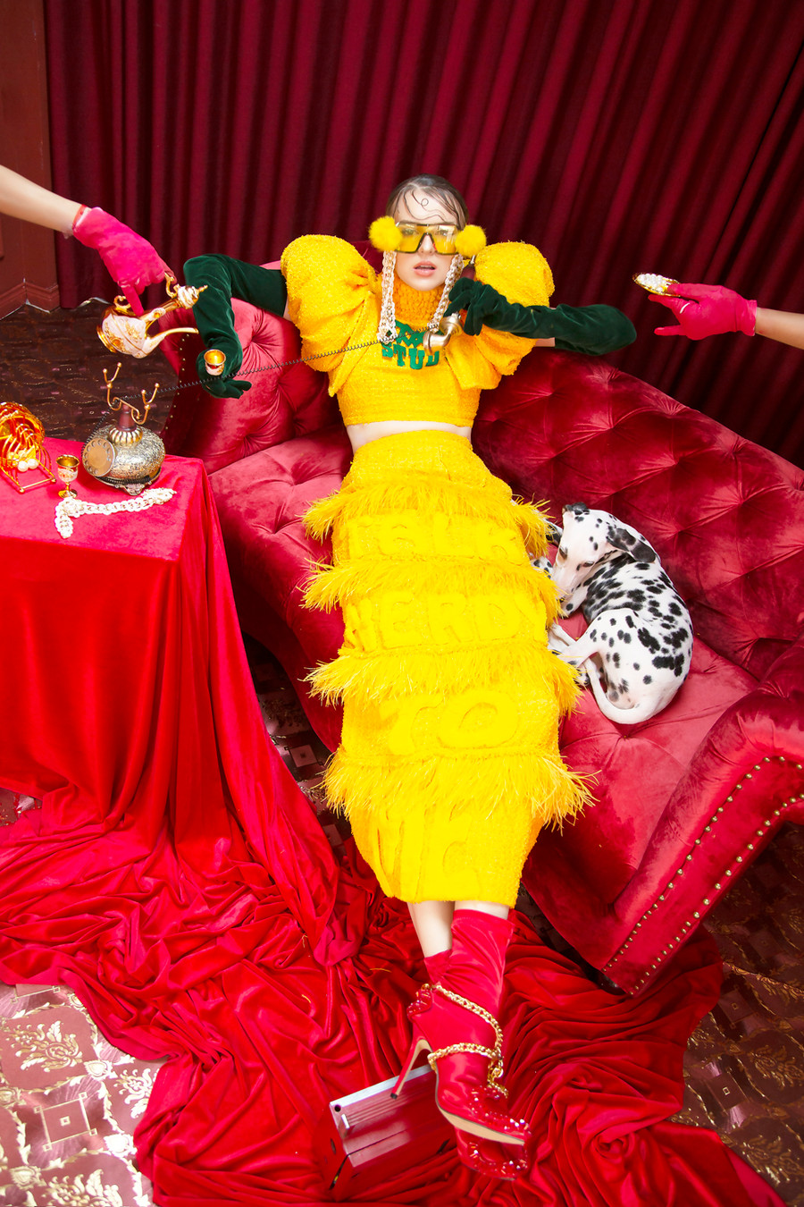 Mẫu thiết kế trong BST “Nerdy Level Up” của NTK Nguyễn Thùy Trâm.