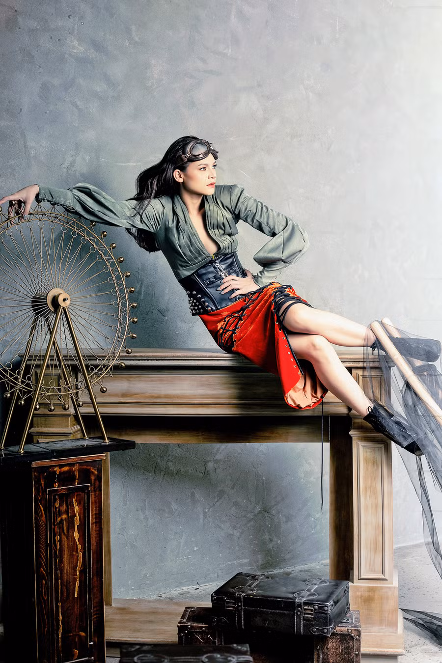 Mẫu thiết kế trong BST “Không định kiến” của NTK Lê Thúy Ngân.